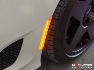 FIAT 500 Side Marker Upgrade KIt - set of 4 - Front+Rear - LED - Clear